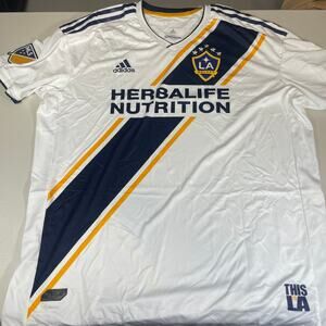 Adidas MLS LA Galaxy 2018 Authentic Soccer Jersey